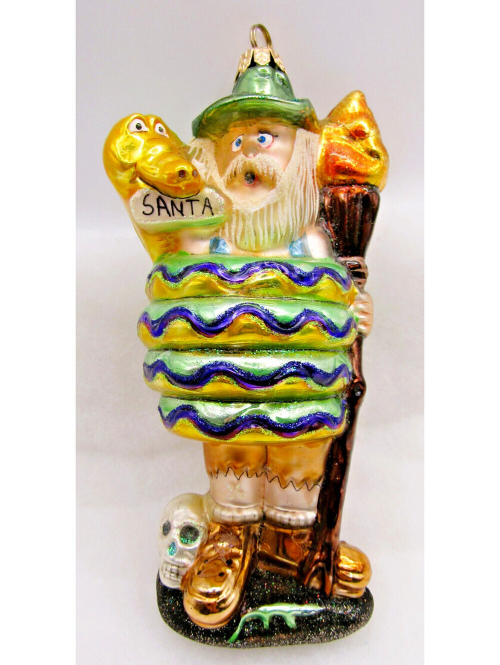 Joy to the World Komozja Christmas Ornament "Survivor Santa" Limited-Edition